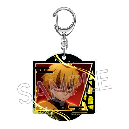 Demon Slayer: Kimetsu no Yaiba Raden Style Series Acrylic Keychain Vol.6 Zenitsu Agatsuma Goods - Keychain [NEW]
