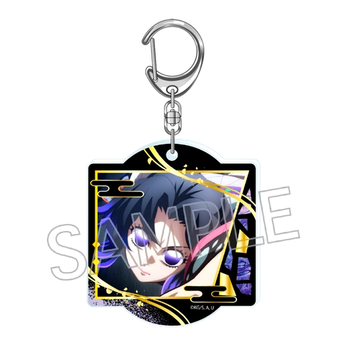 Demon Slayer: Kimetsu no Yaiba Raden Style Series Acrylic Keychain Vol.6 Shinobu Kocho Goods - Keychain [NEW]
