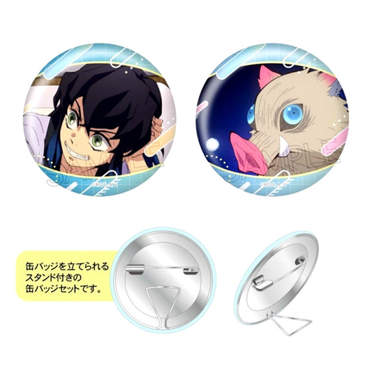 Demon Slayer: Kimetsu no Yaiba Stand Badge Set (Inosuke Hashibira) [NEW]