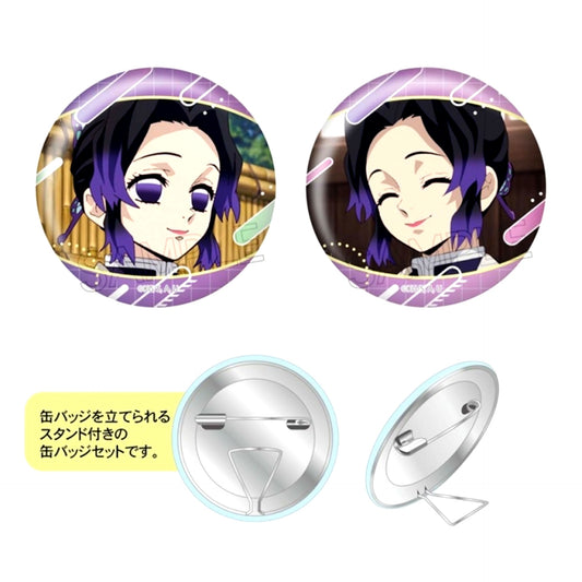 Demon Slayer: Kimetsu no Yaiba Stand Badge Set Shinobu Kocho [NEW]