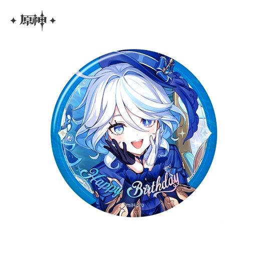 Genshin Impact Day of Destiny Series Can Badge Furina 2025ver. [NEW]
