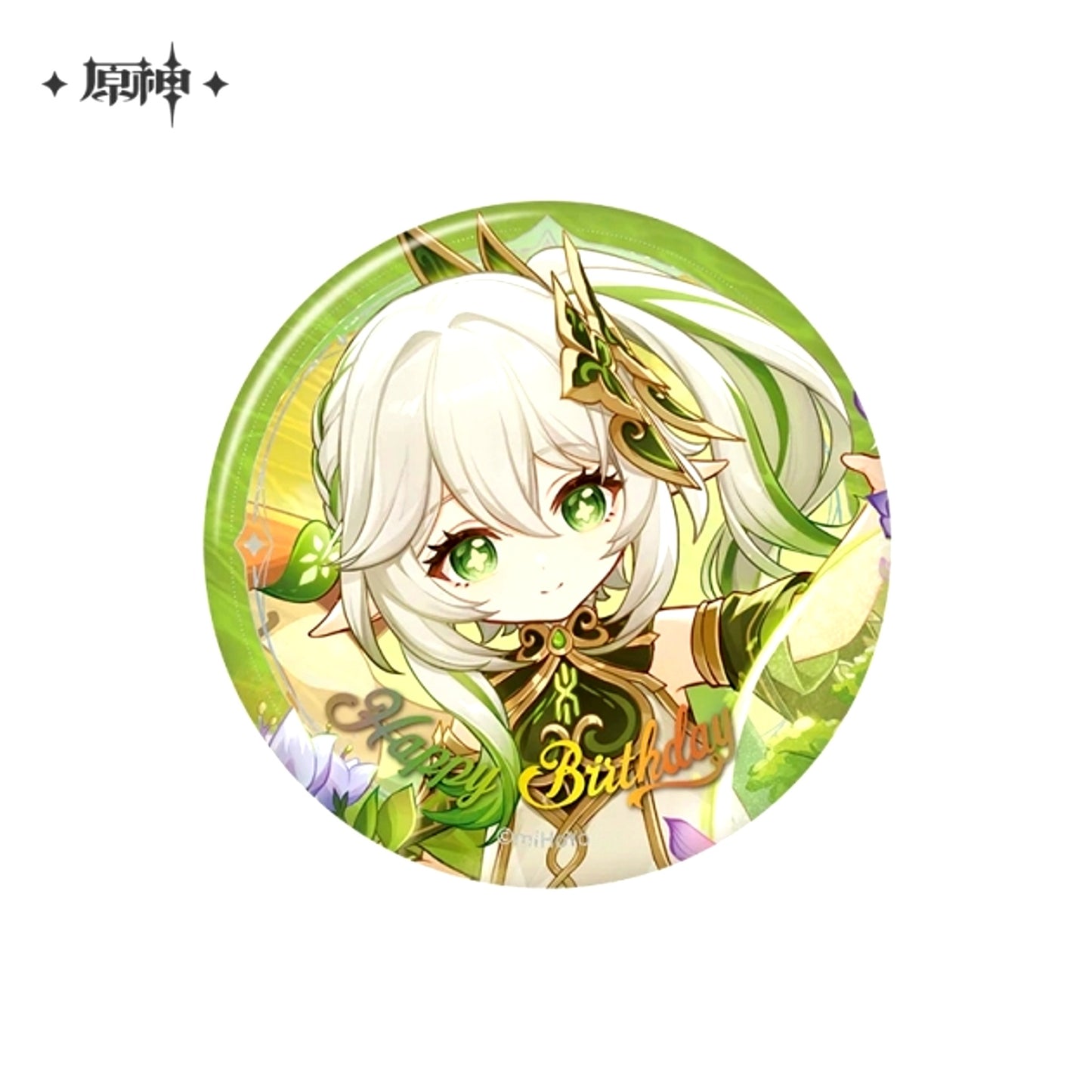 Genshin Impact Day of Destiny Series Can Badge Nahida 2025ver. [NEW]