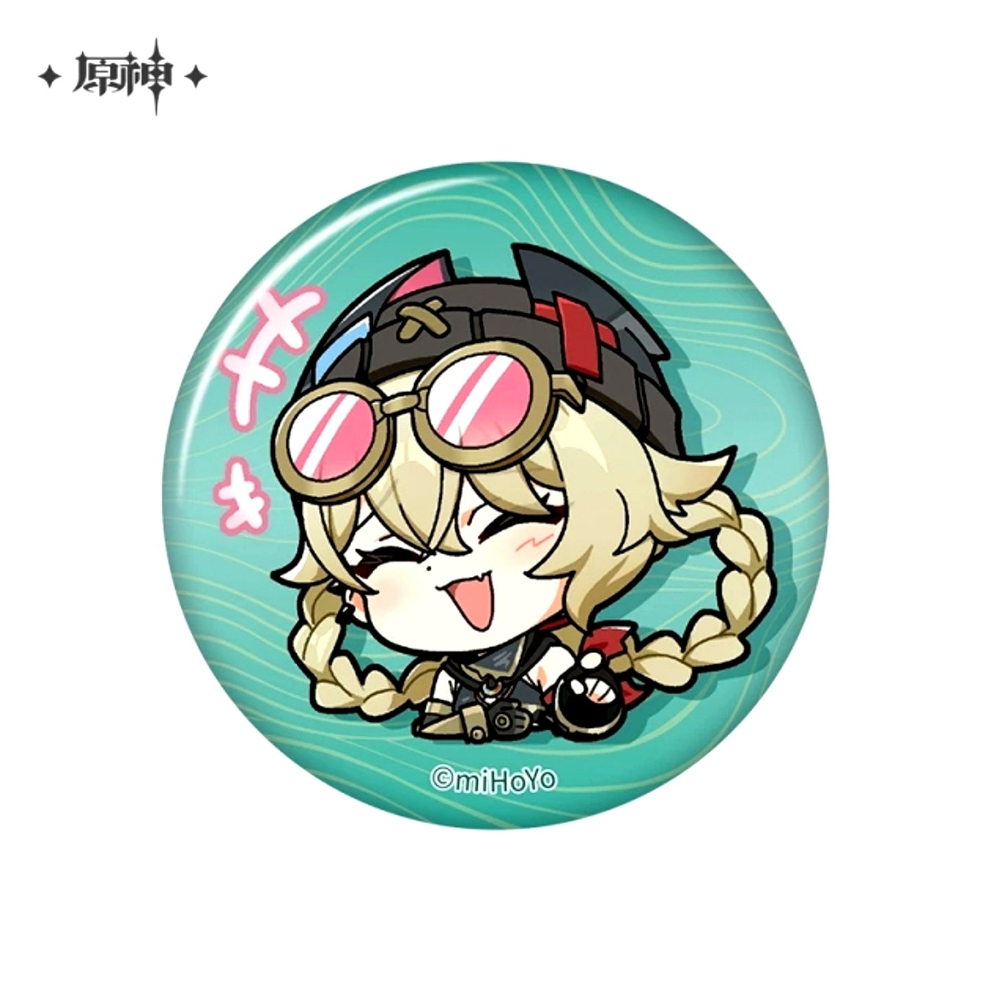 Genshin Impact Chibi Character Stamp Series Can Badge Nod-Krai Jahoda [NEW]