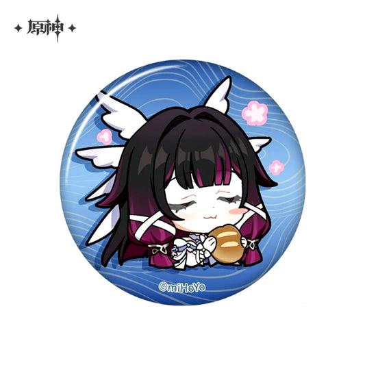 Genshin Impact Chibi Character Stamp Series Can Badge Nod-Krai Columbina [NEW]