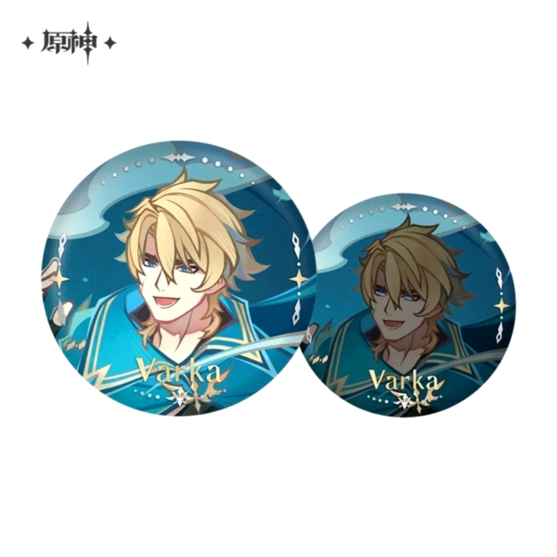 Genshin Impact Another Prologue Series Reflector Can Badge Varka B [NEW]