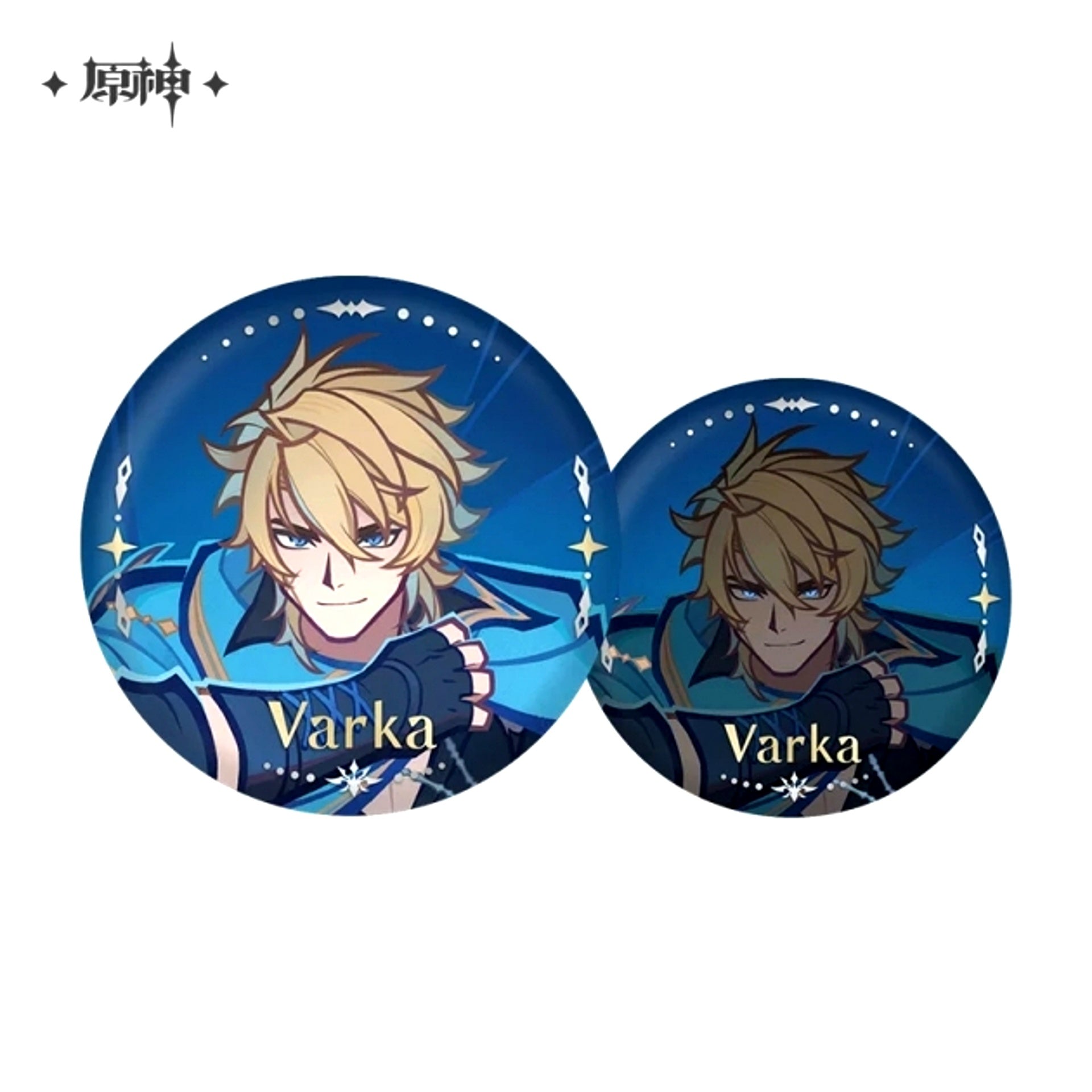 Genshin Impact Another Prologue Series Reflector Can Badge Varka C [NEW]