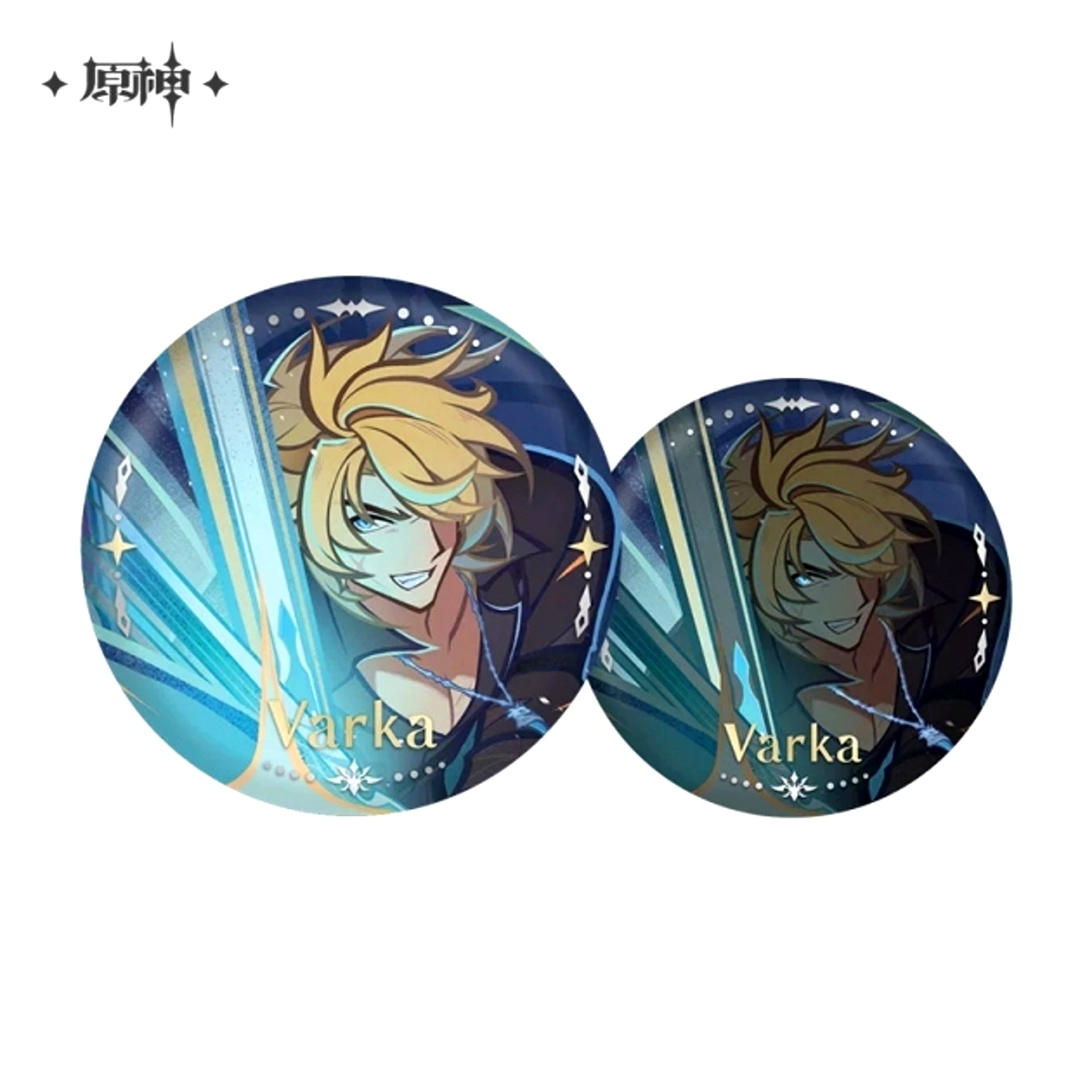 Genshin Impact Another Prologue Series Reflector Can Badge Varka D [NEW]