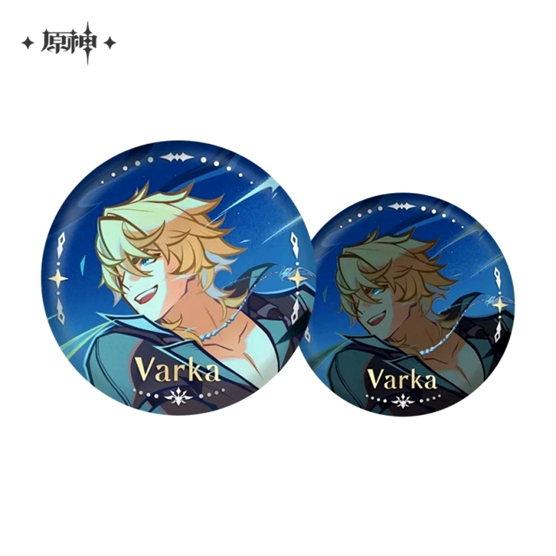 Genshin Impact Another Prologue Series Reflector Can Badge Varka E [NEW]