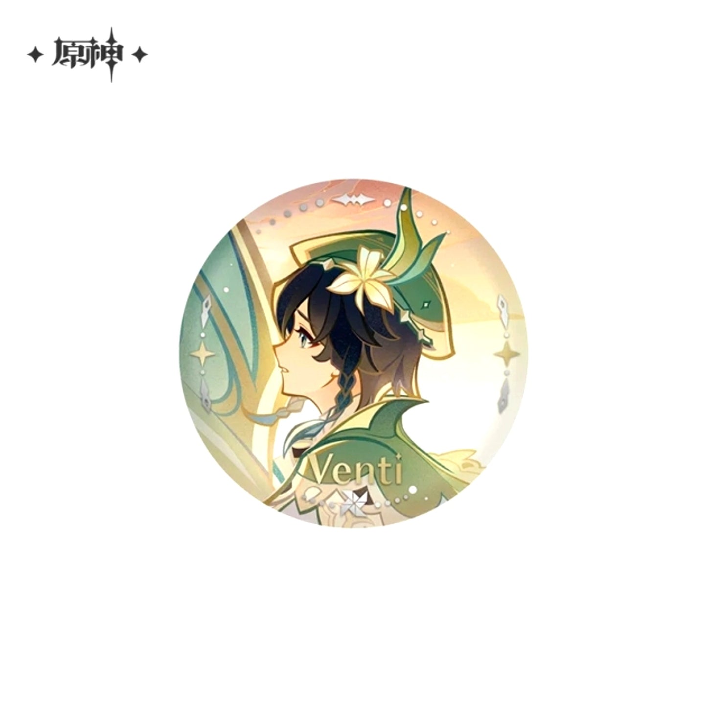 Genshin Another Prologue Series Reflector Button Venti Goods - Bache [NEW]