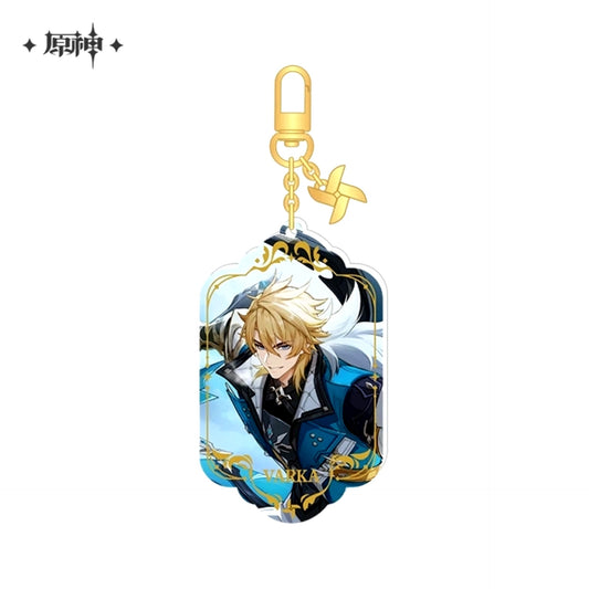 Genshin Impact Wind-Catching Returnee Series Acrylic Keychain Varka B [NEW]