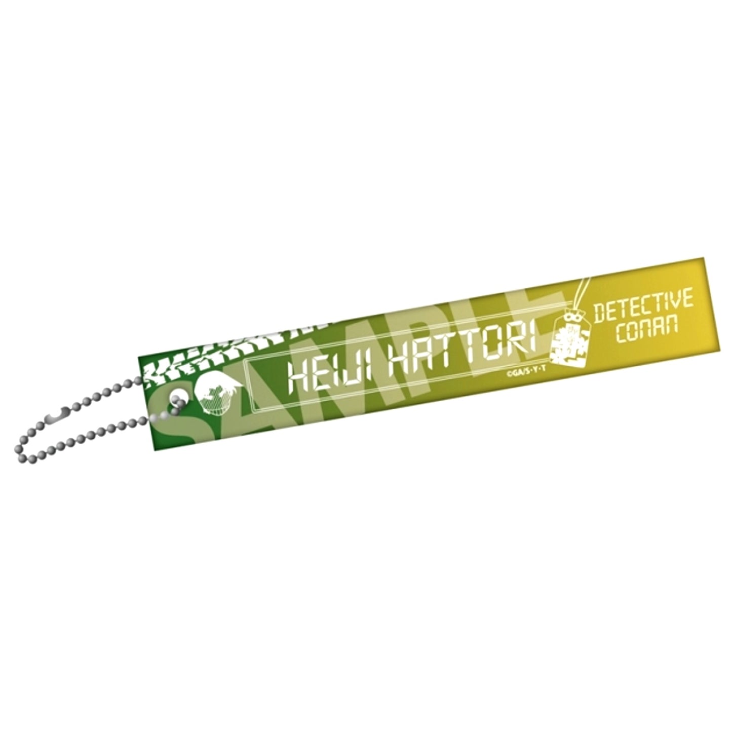 Detective Conan Hotel Room Key Style Acrylic Ball Chain Vol.3 Heiji Hattori [NEW]