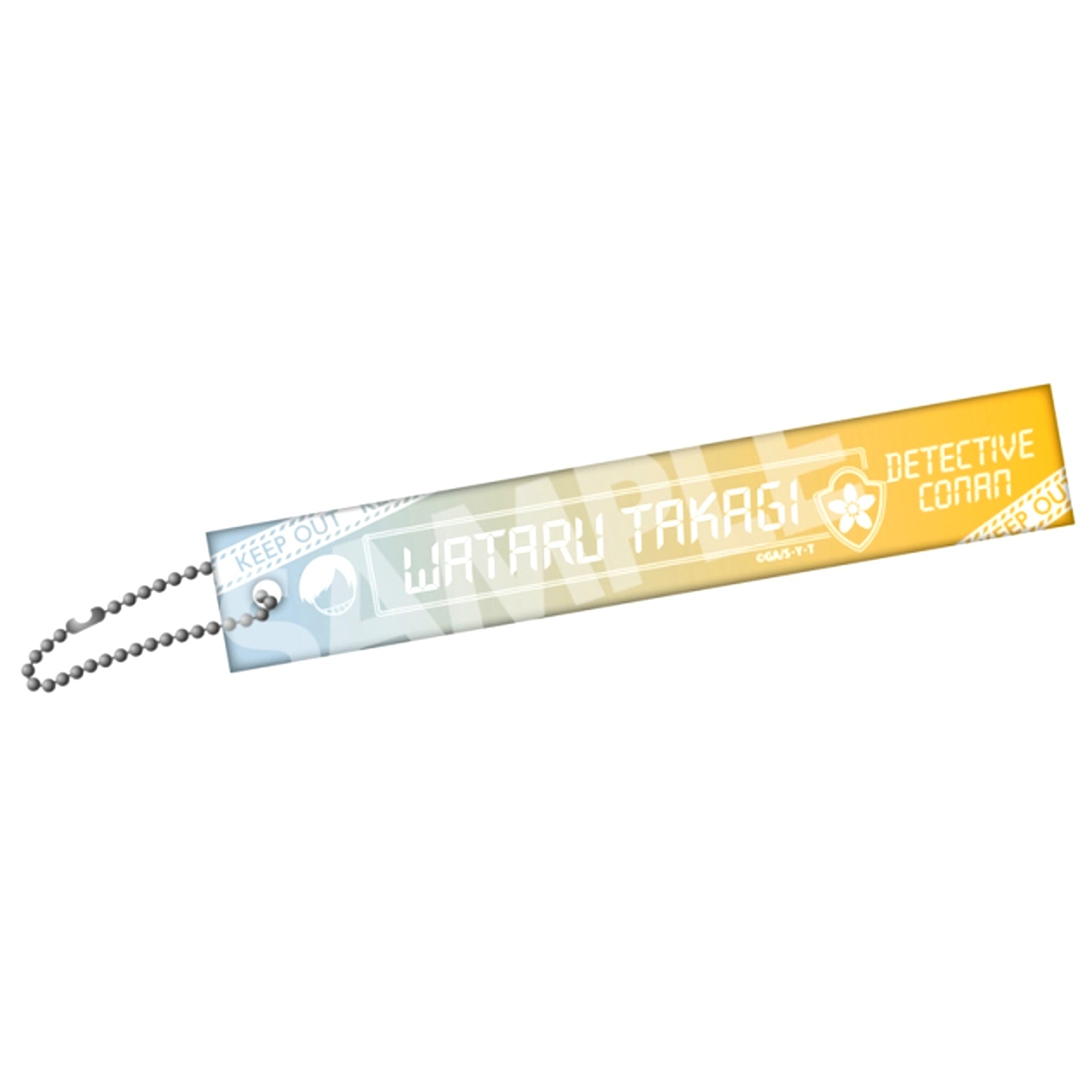 Detective Conan Hotel Room Key Style Acrylic Ball Chain Vol.4 Wataru Takagi [NEW]