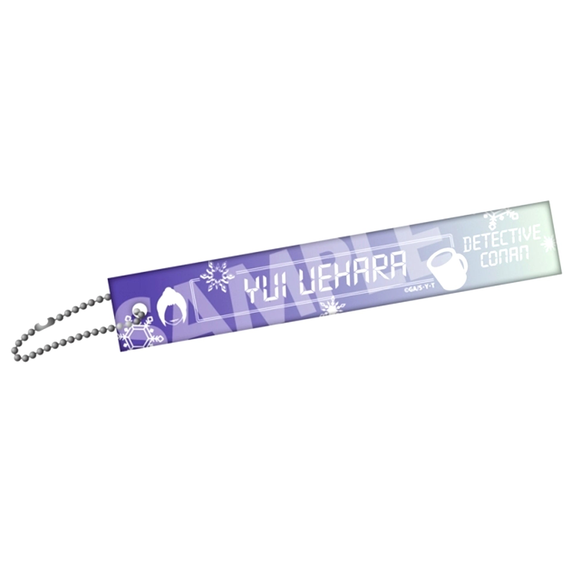 Detective Conan Hotel Room Key Style Acrylic Ball Chain Vol.5 Yui Uehara [NEW]