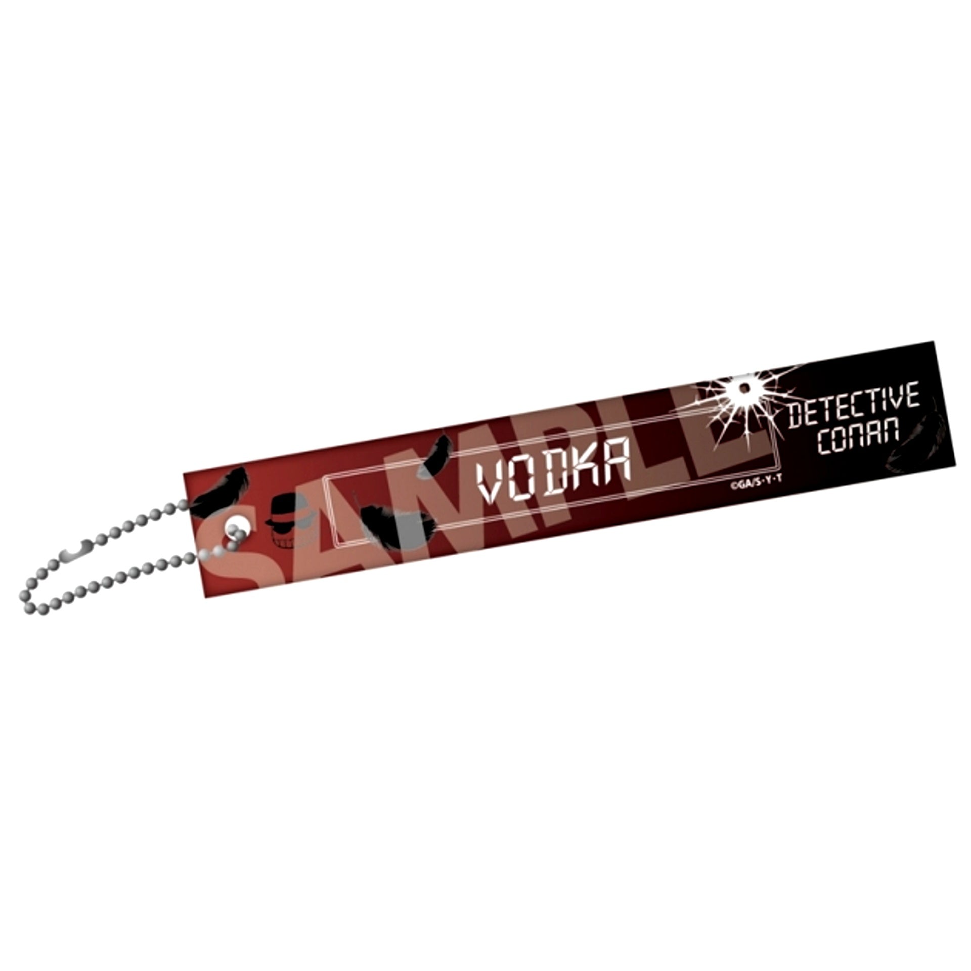 Detective Conan Hotel Room Key Style Acrylic Ball Chain Vol.6 Vodka [NEW]