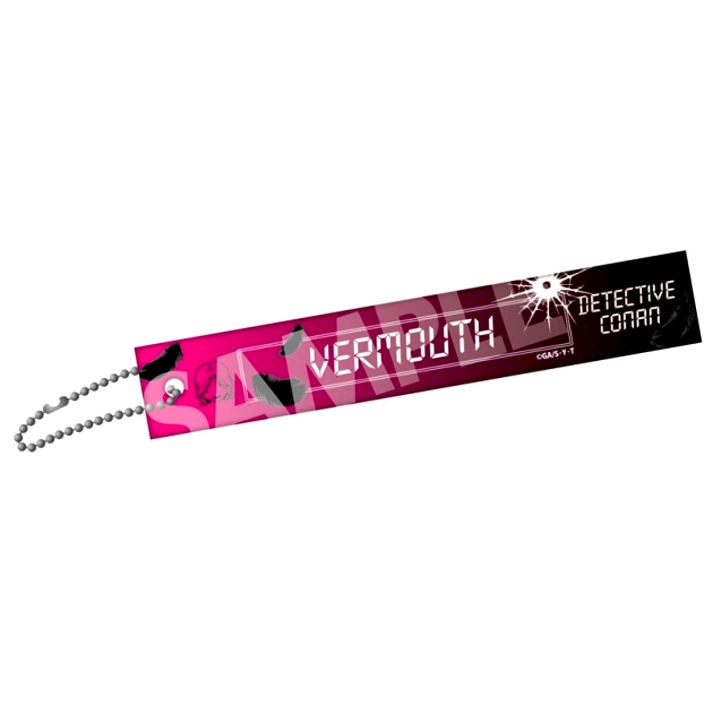 Detective Conan Hotel Room Key Style Acrylic Ball Chain Vol.6 Vermouth [NEW]