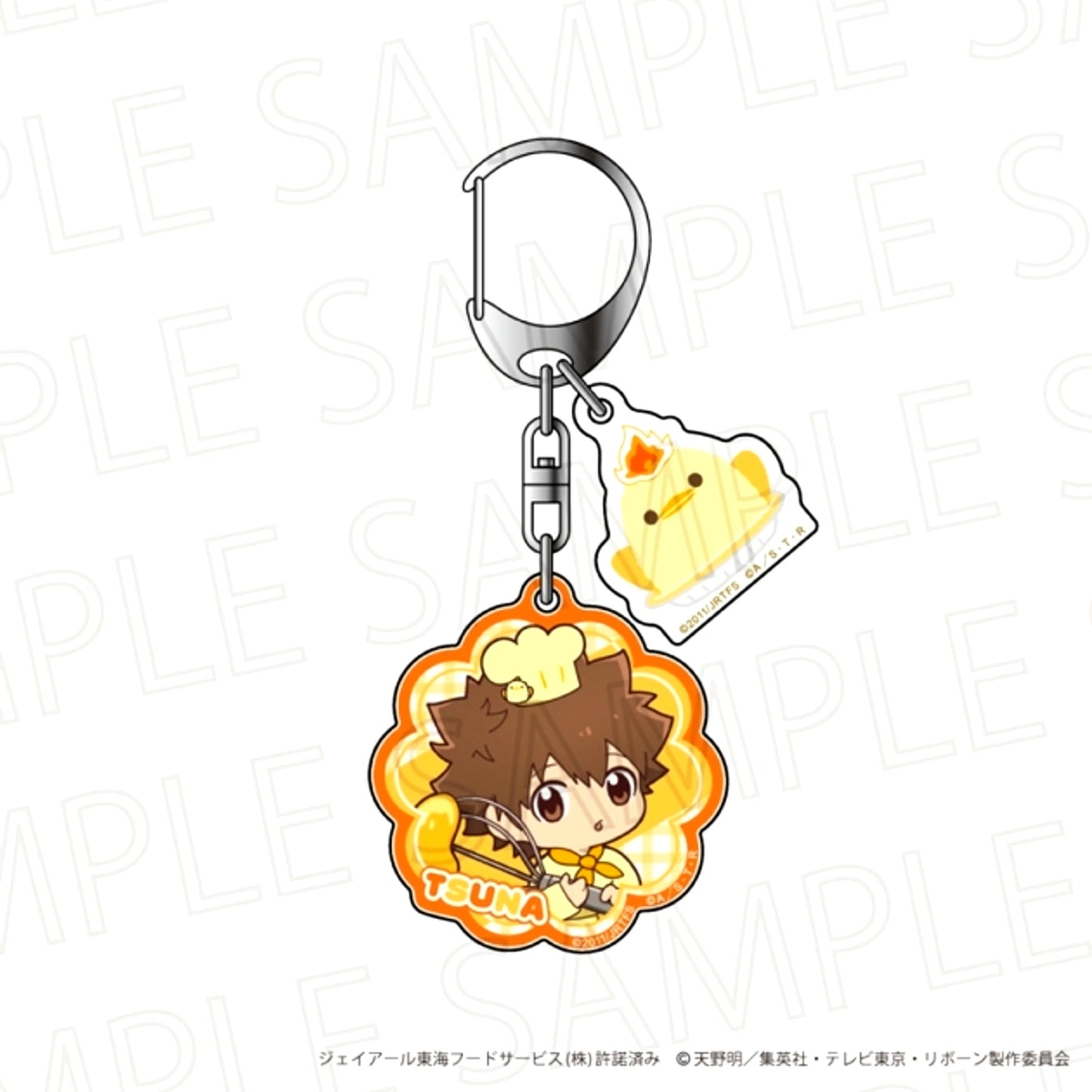 TV Anime Reborn! Acrylic Keychain Tsunayoshi Sawada Goods - Keychain [NEW]