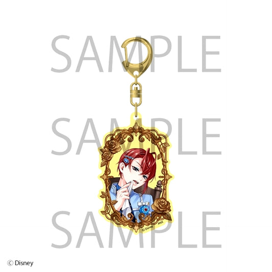 Disney Twisted-Wonderland Matte Acrylic Charm Riddle Rosehearts [NEW]
