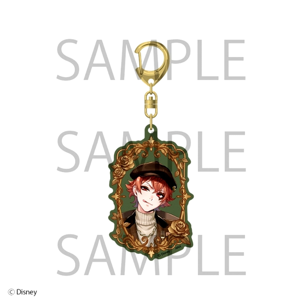 Disney Twisted-Wonderland Matte Acrylic Charm Ace Trappola [NEW]