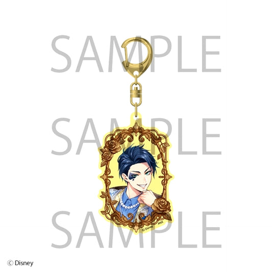 Disney Twisted-Wonderland Matte Acrylic Charm Deuce Spade [NEW]