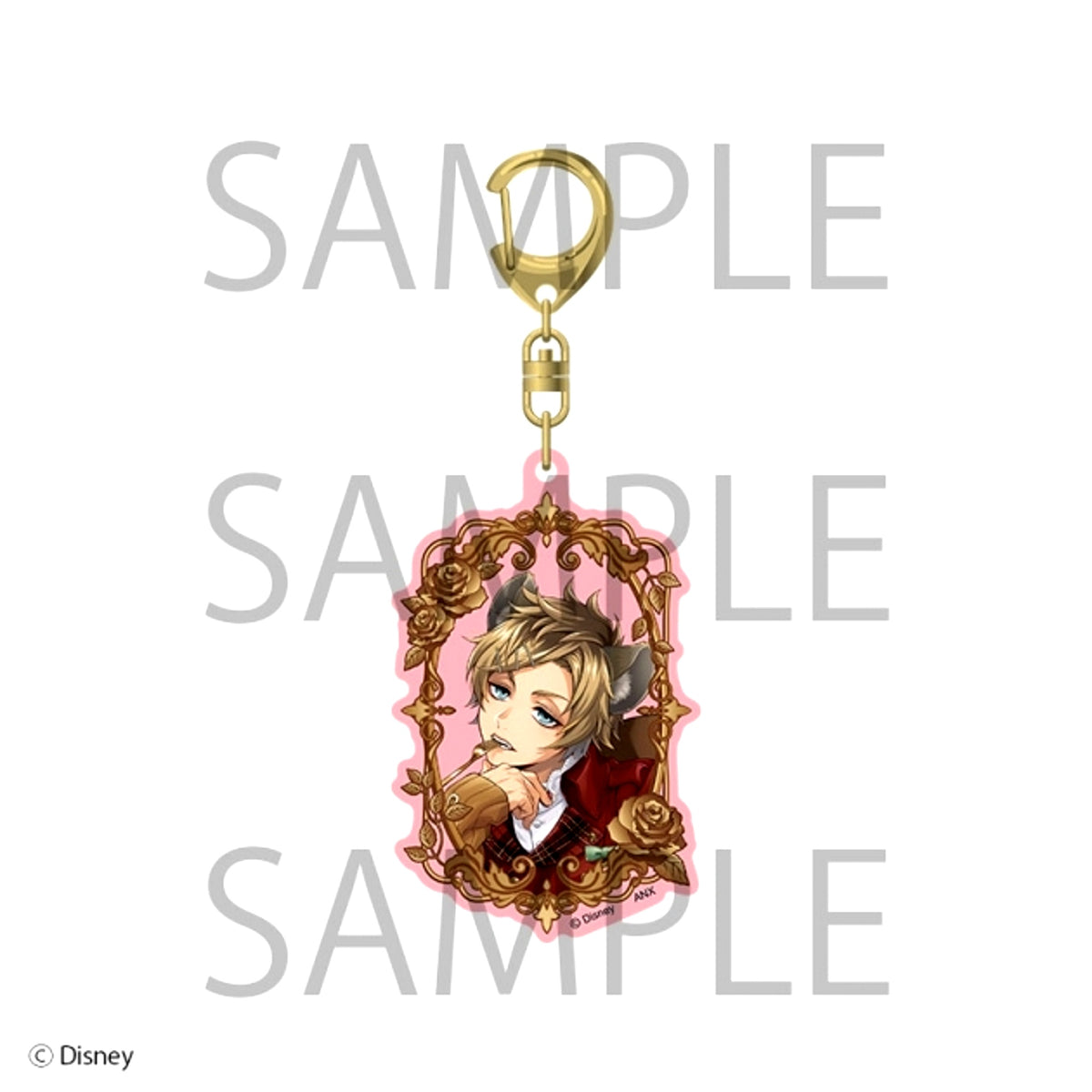 Disney Twisted-Wonderland Matte Acrylic Charm Ruggie Bucchi [NEW]