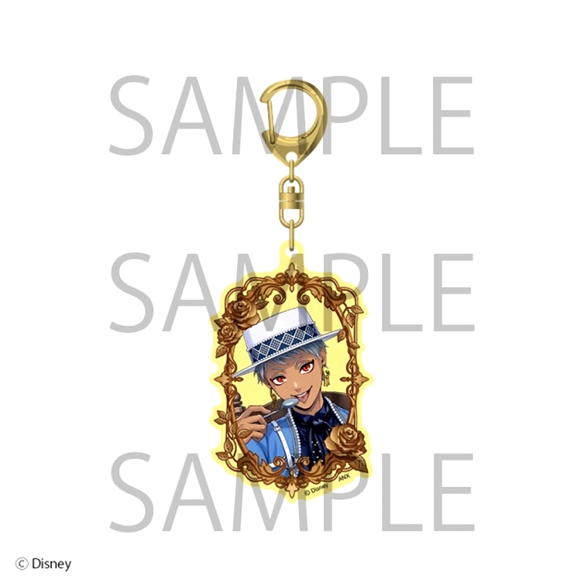 Disney Twisted-Wonderland Matte Acrylic Charm Kalim Al-Asim [NEW]