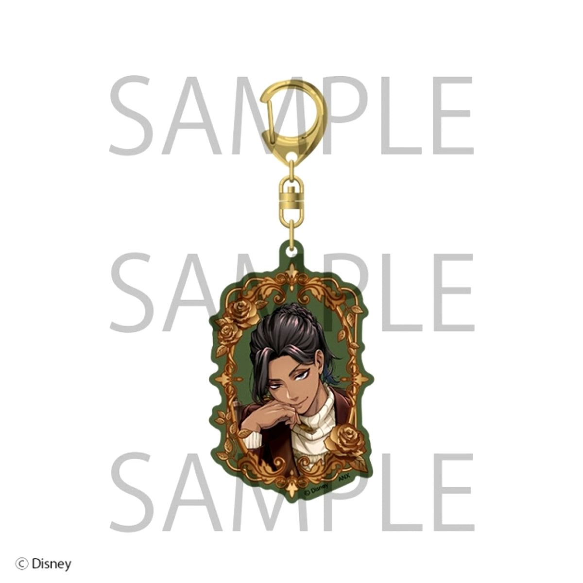 Disney Twisted-Wonderland Matte Acrylic Charm Jamil Viper [NEW]