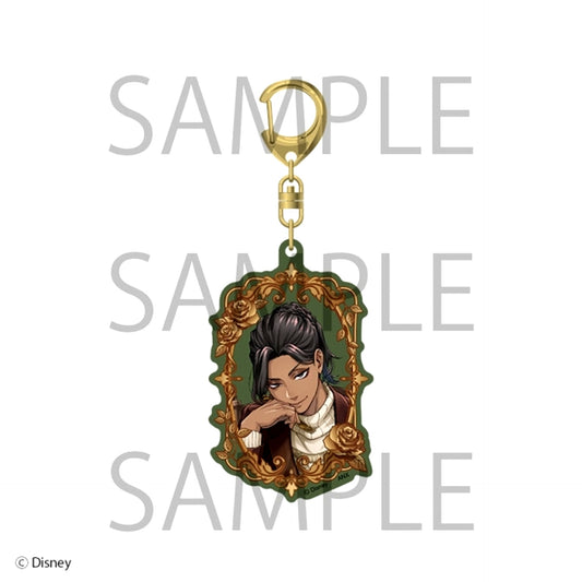 Disney Twisted-Wonderland Matte Acrylic Charm Jamil Viper [NEW]