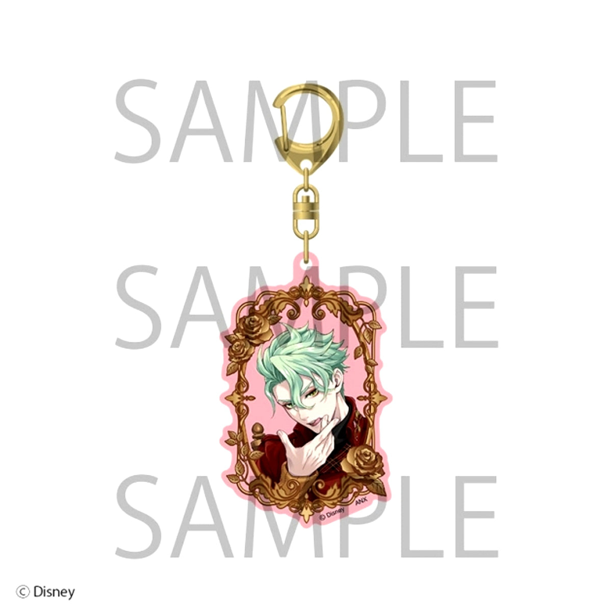 Disney Twisted-Wonderland Matte Acrylic Charm Sebek Zigvolt [NEW]