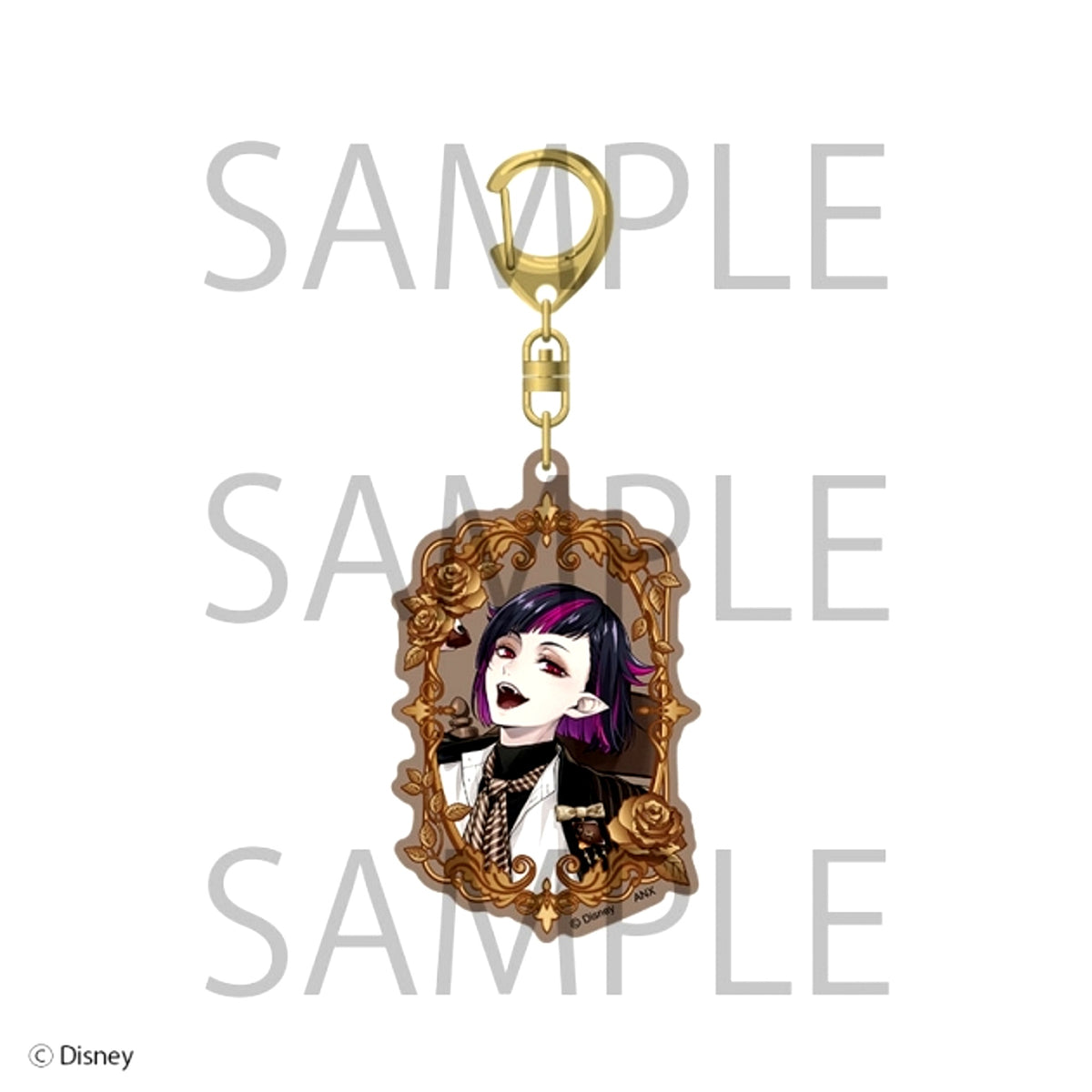 Disney Twisted-Wonderland Matte Acrylic Charm Lilia Vanrouge [NEW]