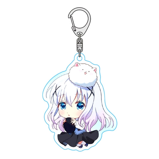 Is the Order a Rabbit? Chino Acrylic Keychain Goods - Keychain [NEW]