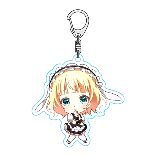 Is the Order a Rabbit? Syaro Acrylic Keychain Goods - Keychain [NEW]