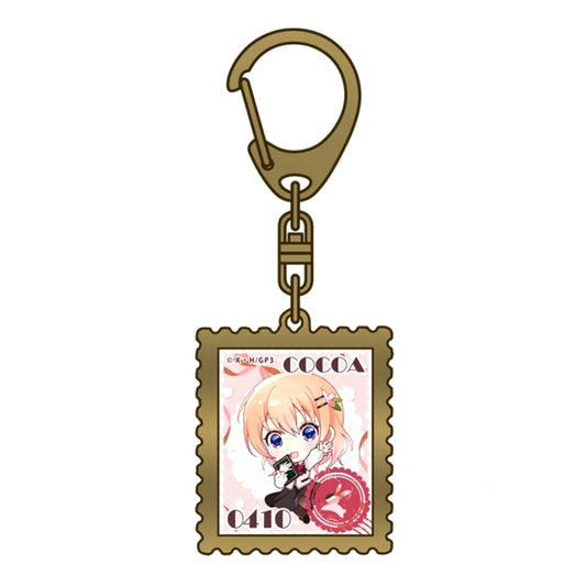 Is the Order a Rabbit? Cocoa Metal Keychain Goods - Keychain [NEW]