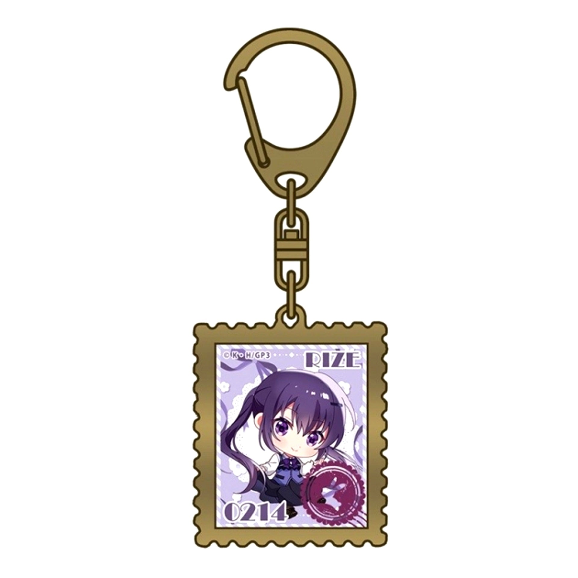 Is the Order a Rabbit? Rize Metal Keychain Goods - Keychain [NEW]