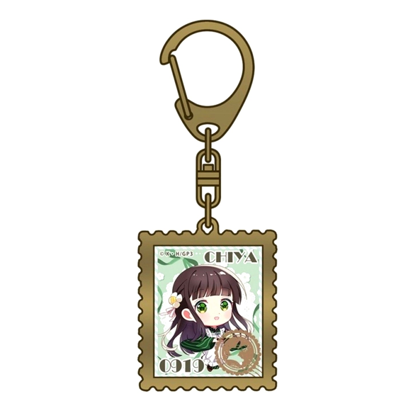 Is the Order a Rabbit? Chiya Metal Keychain Goods - Keychain [NEW]