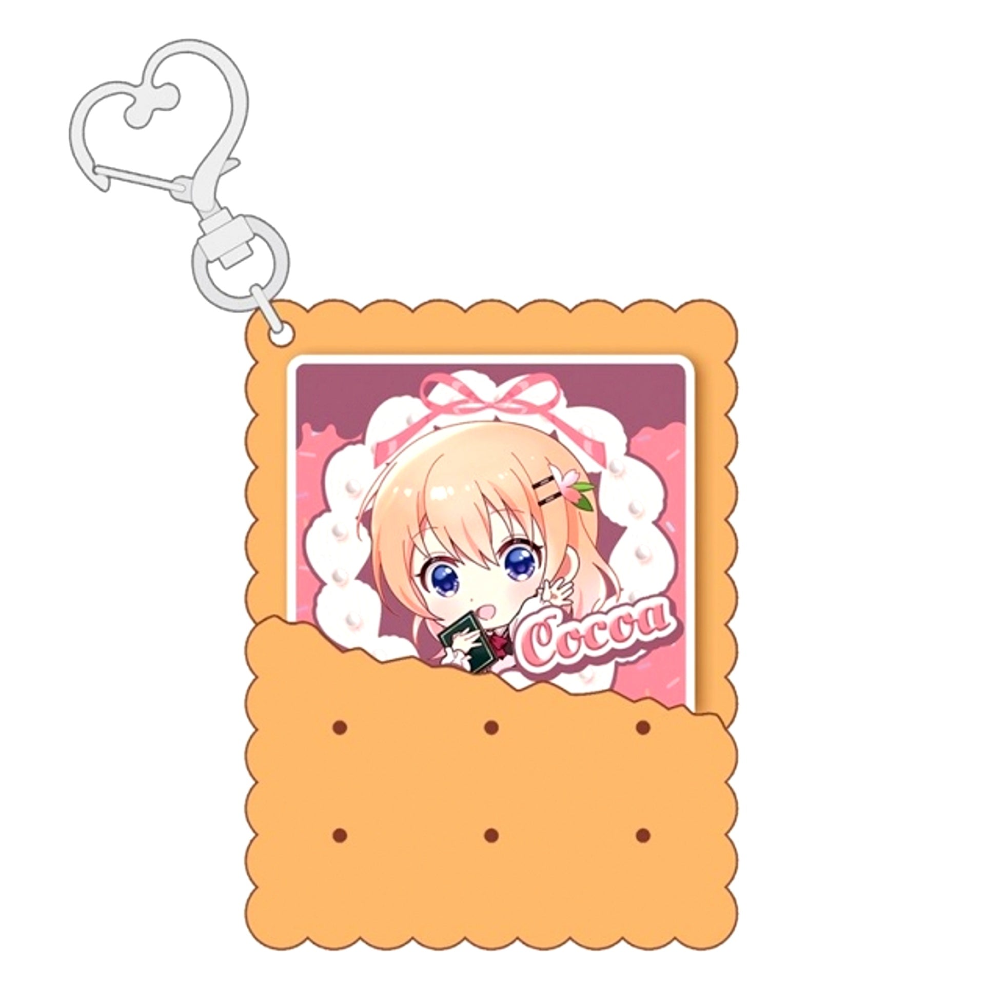 Is the Order a Rabbit? Cocoa Rubber Keychain Goods - Keychain [NEW]