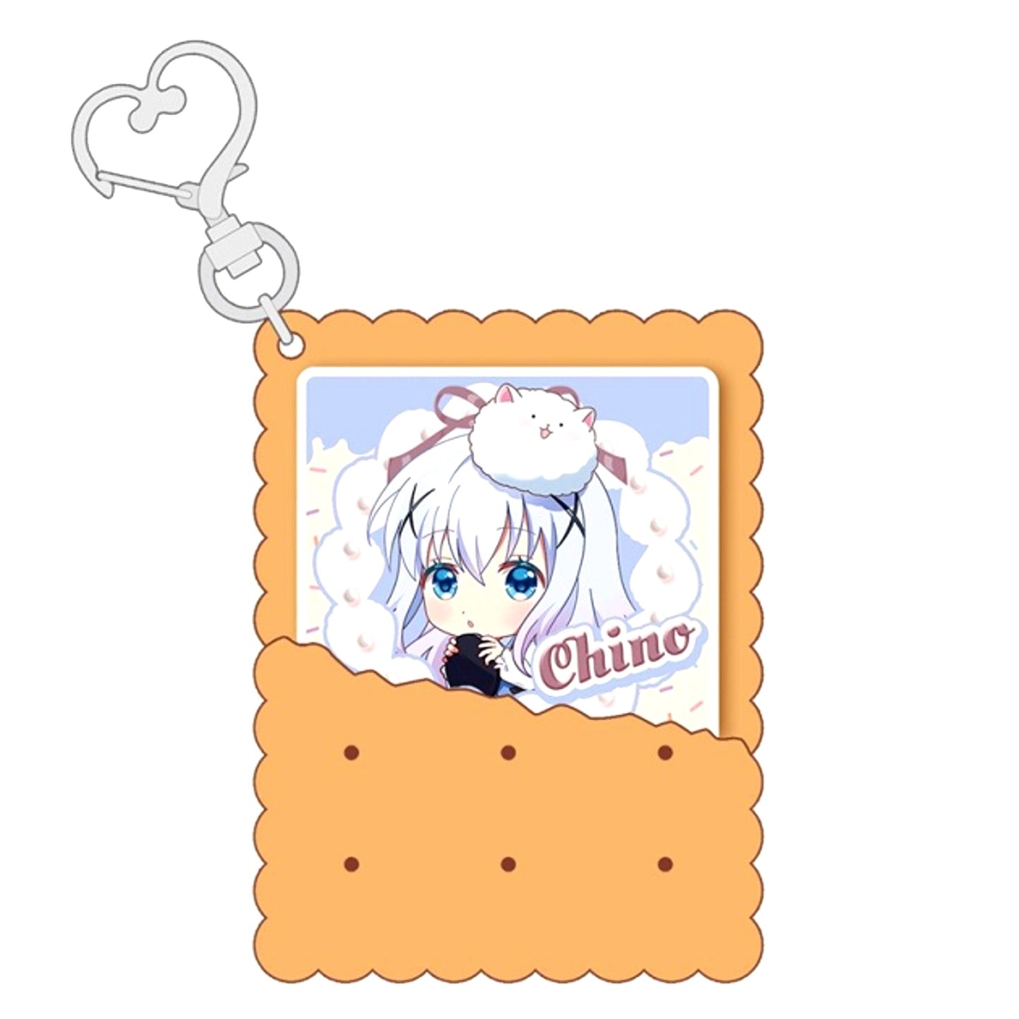 Is the Order a Rabbit? Chino Rubber Keychain Goods - Keychain [NEW]