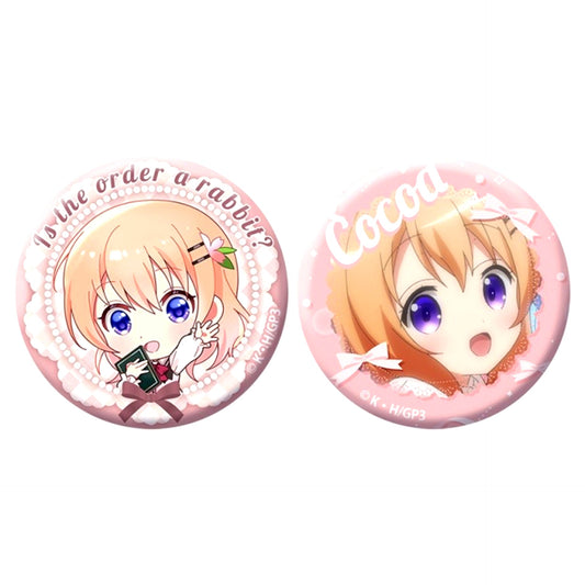 Is the Order a Rabbit? Cocoa Button Set Goods - Badge [NEW]