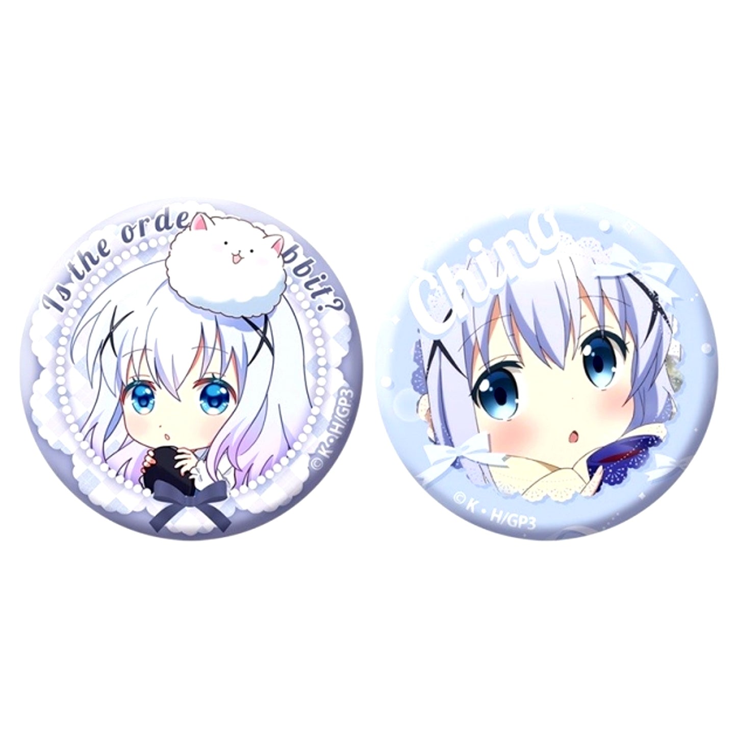 Is the Order a Rabbit? Chino Button Set Goods - Badge [NEW]