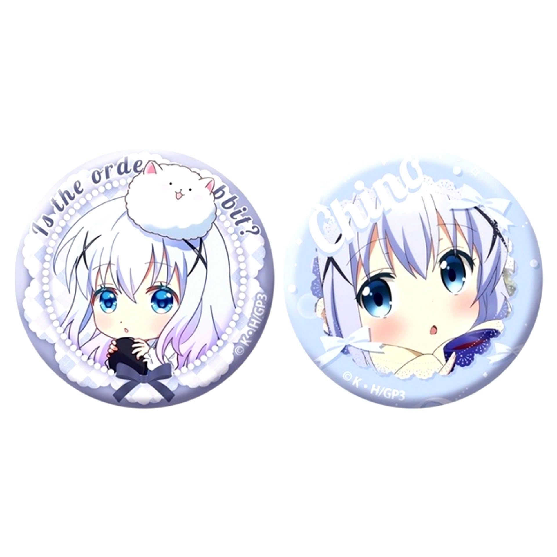 Is the Order a Rabbit? Chino Button Set Goods - Badge [NEW]