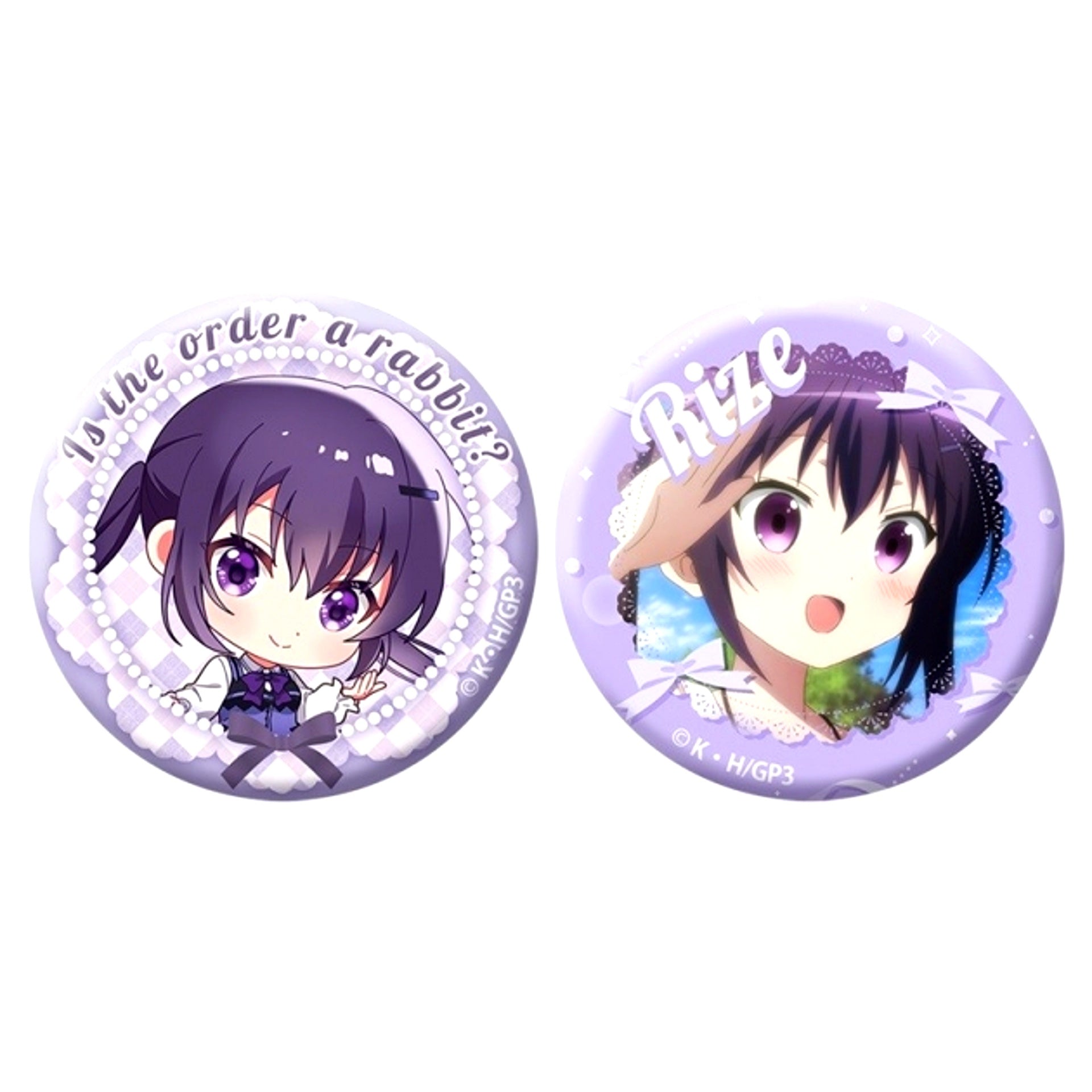 Is the Order a Rabbit? Rize Button Set Goods - Badge [NEW]