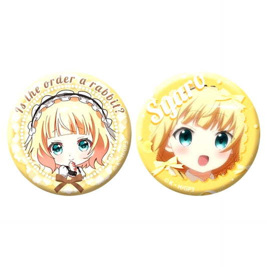 Is the Order a Rabbit? Syaro Button Set Goods - Badge [NEW]