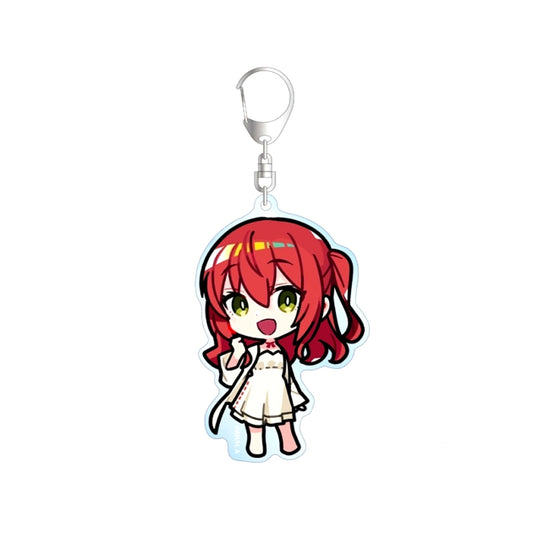 Anime Bocchi the Rock! Kurumitsu Illustration Ikuyo Kita Negligee Outfit ver. BIG Acrylic Keychain [NEW]