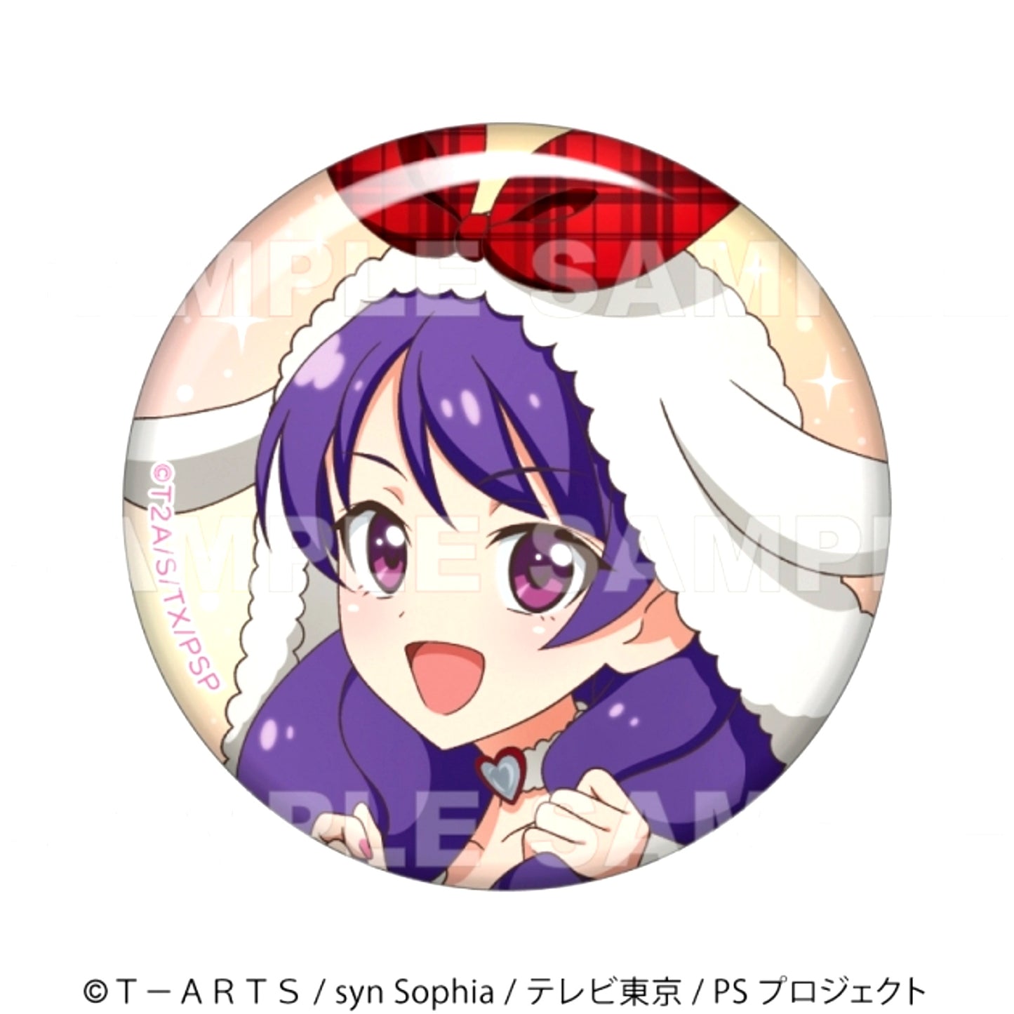 Pretty Series 15th Anniversary Mascot-Style Coord Can Badge Set of 10 (Mia Kamiha) [NEW]