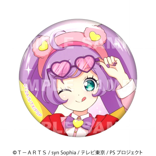 Pretty Series 15th Anniversary Mascot-Style Coord Can Badge Set of 10 (Laala Manaka) [NEW]