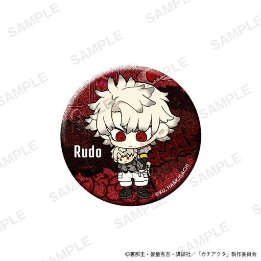 TV Anime Gachiakuta Nitengo Sparkle Can Badge Plush Ver. Rudo [NEW]