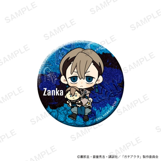 TV Anime Gachiakuta Nitengo Sparkle Can Badge Plush Ver. Zanka [NEW]