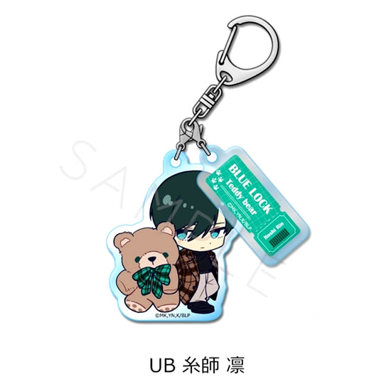 TV Anime Blue Lock Vol.12 Double Acrylic Keychain UB (Rin Itoshi) [NEW]