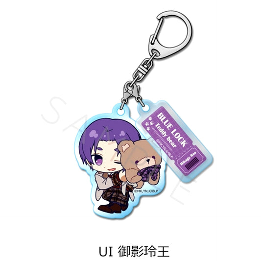 TV Anime Blue Lock Vol.12 Double Acrylic Keychain UI (Reo Mikage) [NEW]