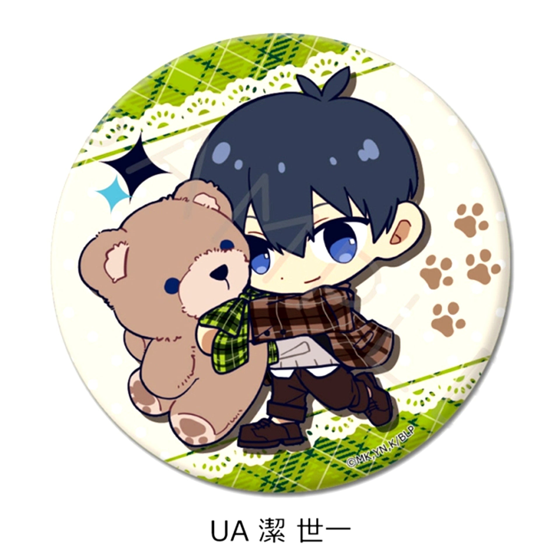 TV Anime Blue Lock Vol.12 Round Can Badge (57mm) UA (Yoichi Isagi) [NEW]
