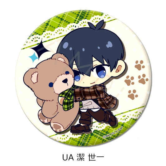 TV Anime Blue Lock Vol.12 Round Can Badge (57mm) UA (Yoichi Isagi) [NEW]